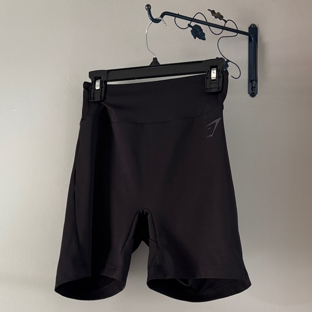 Gymshark Black High-Rise Women’s Bike Shorts